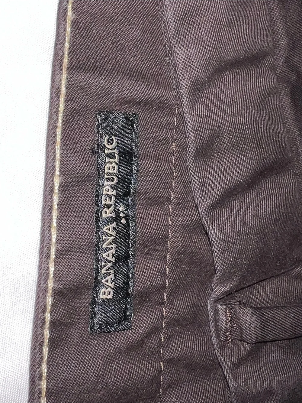 Banana Republic Black Men's Chinos